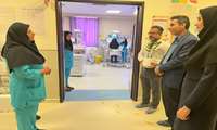 تقدیر رئیس دانشکده علوم پزشکی شرق از پرسنل بخش مراقبت های ویژه نوزادان بیمارستان حضرت ابوالفضل (ع) به مناسبت هفته سلامت